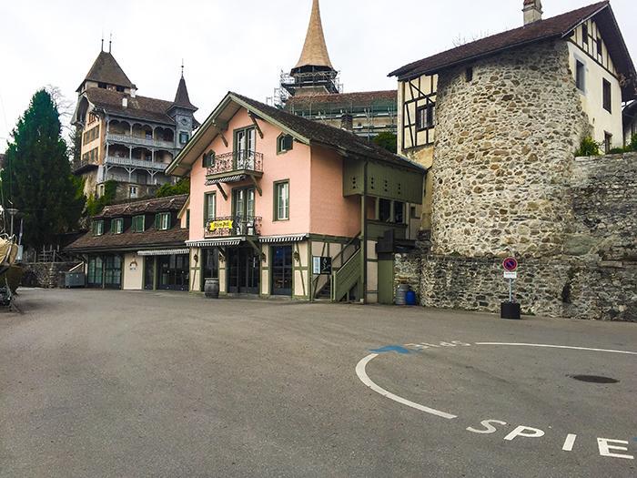 Hotel Schlosspintli シュピーツ エクステリア 写真